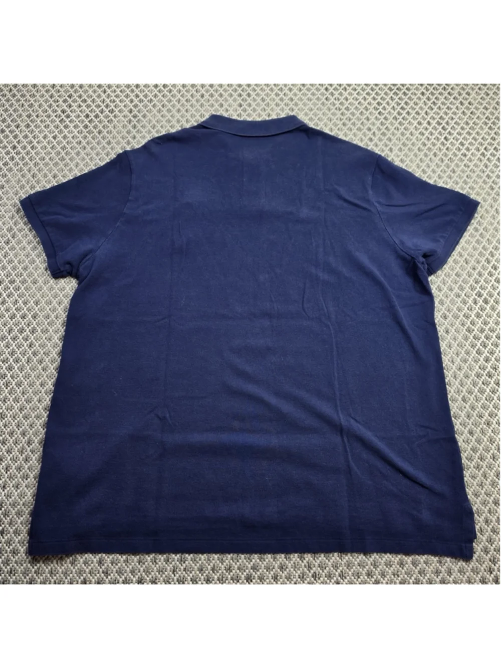 Polo Ralph Lauren Big Pony Polo Shirt Men’s XXL Navy Custom Slim Fit #3 Cotton